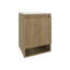 Ensemble de meuble-lavabo Elsie, 1 porte, 2 tablettes