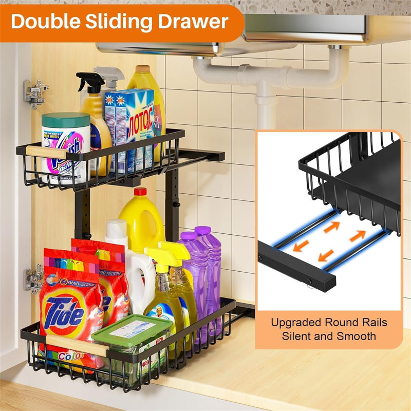 Metal Under Sink Organiser