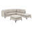 Ashiyah Upholstered L-Shaped Sectional Reversible-297490058