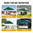 CROWN SHADES 12 Ft. W x 12 Ft. D Commercial Metal Pop-Up Canopy with One Push Setup, Forest Green-125368333