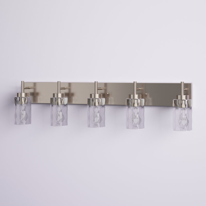 Liskeard 5 - Light Dimmable Vanity Light, Brushed Nickel