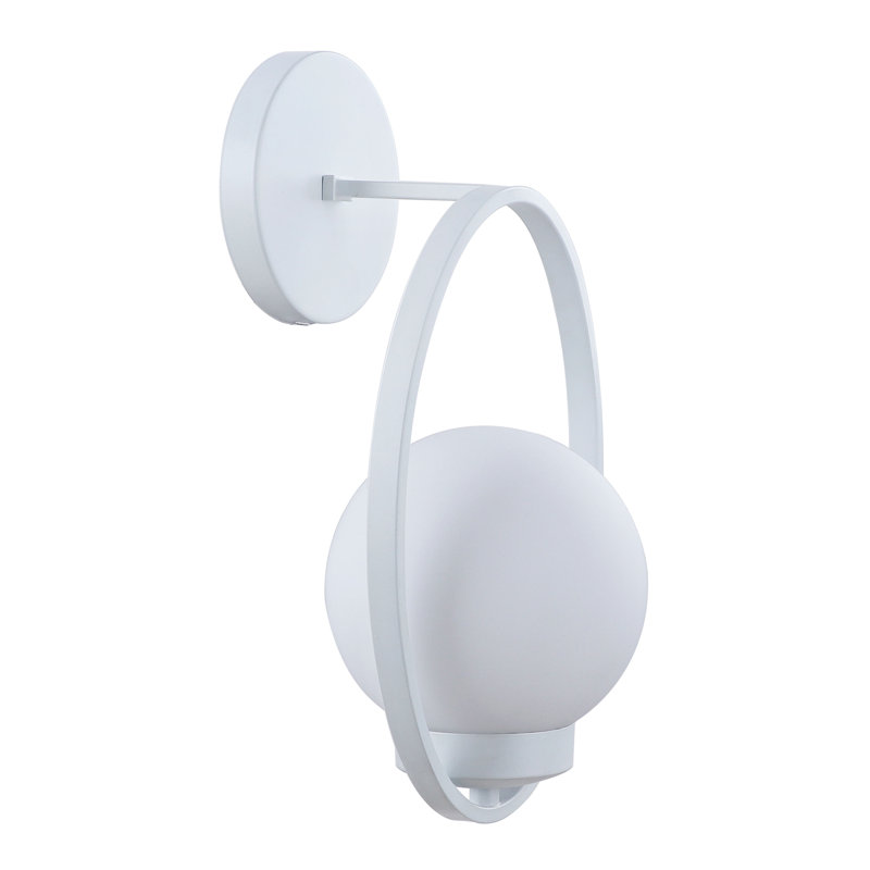 Applique pour salle de bain Aspen, Blanc mat