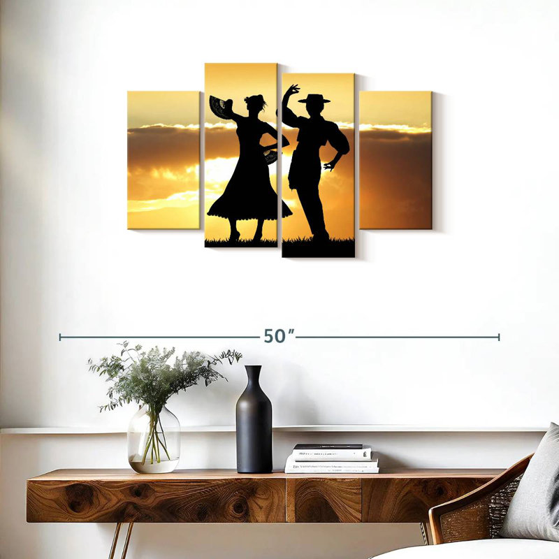Flamenco Dancers, H 22 po x l 36 po