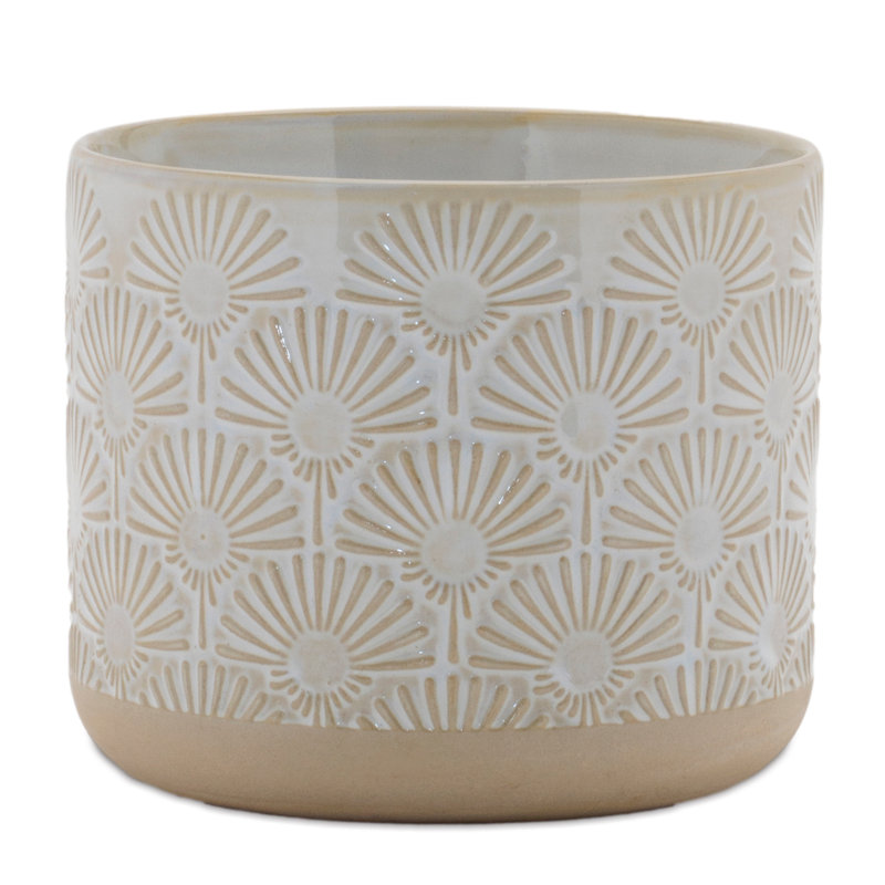 Pot à fleurs en porcelaine