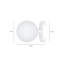 Gaen Steel Flush Mounted Sconce-509968171