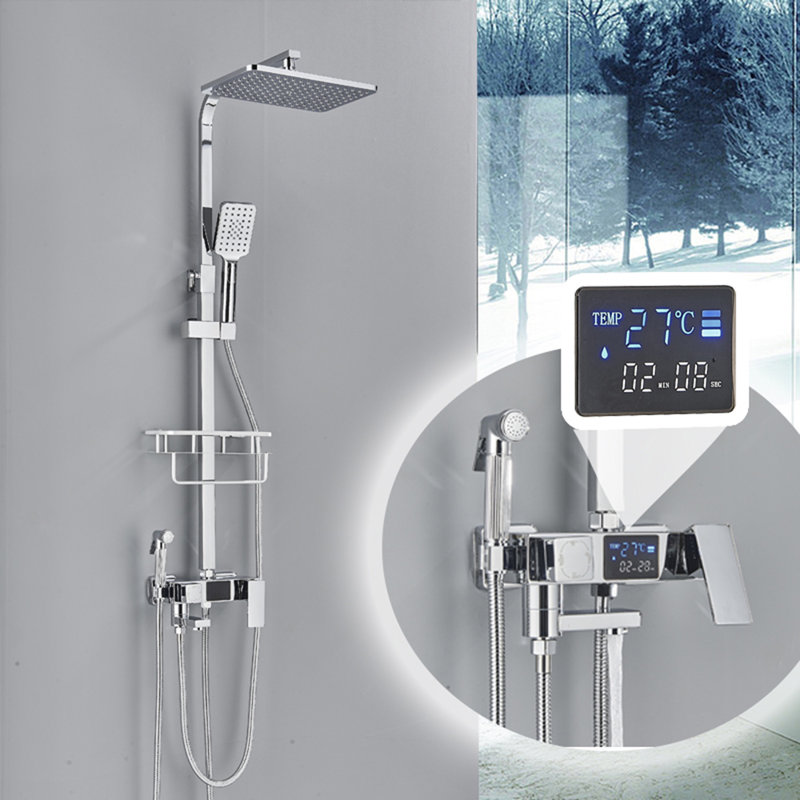 Shower Faucet, Silver