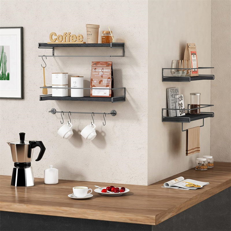 Floating Shelf, Black