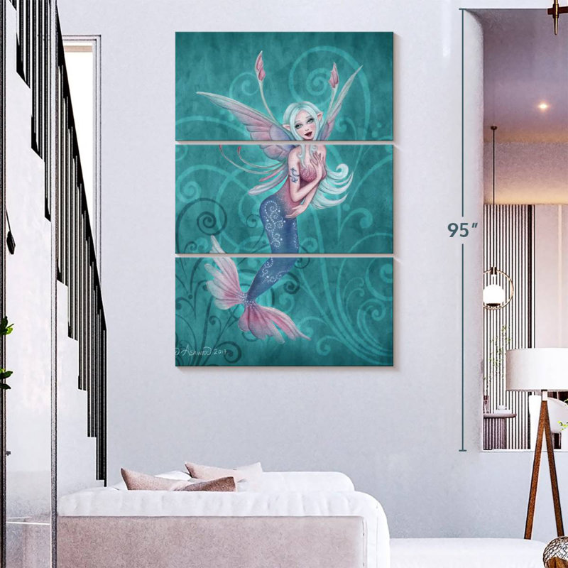 Kelan Fairy Sprite Coral, 74" H x 48" W