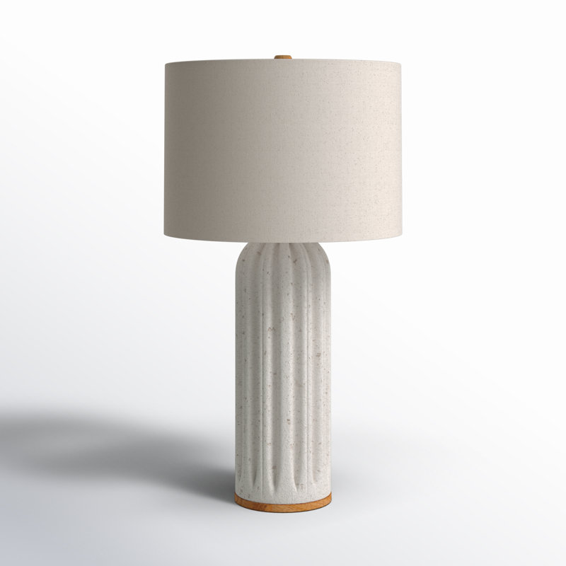 Lampe de table blanche 22 po