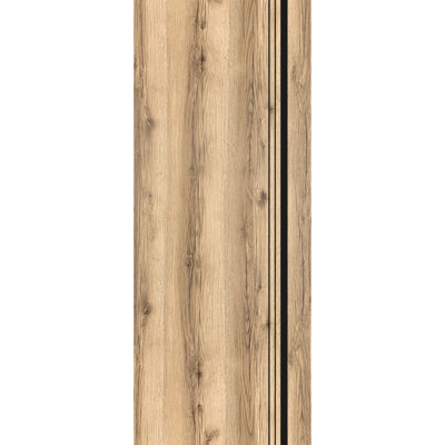 Porte pliante en bois massif massif