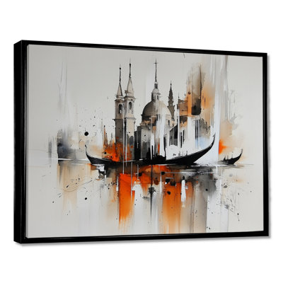 «Watercolor Venice's Architecture II - Venice», reproduction d'art murale