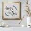 «Hope Is Stronger», art textuel sur toile-1731351116-1731351119