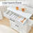 Laimondas 34.3" Kitchen Island with Storage and Power Outlet-1990811102