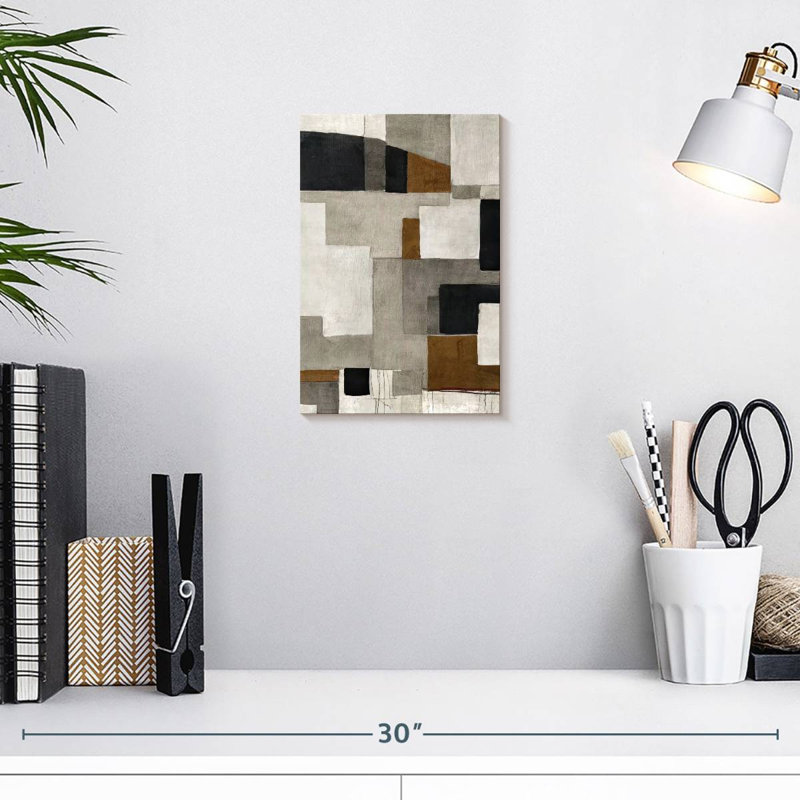 Avery Geometric Blocks I, 12" H x 8" W
