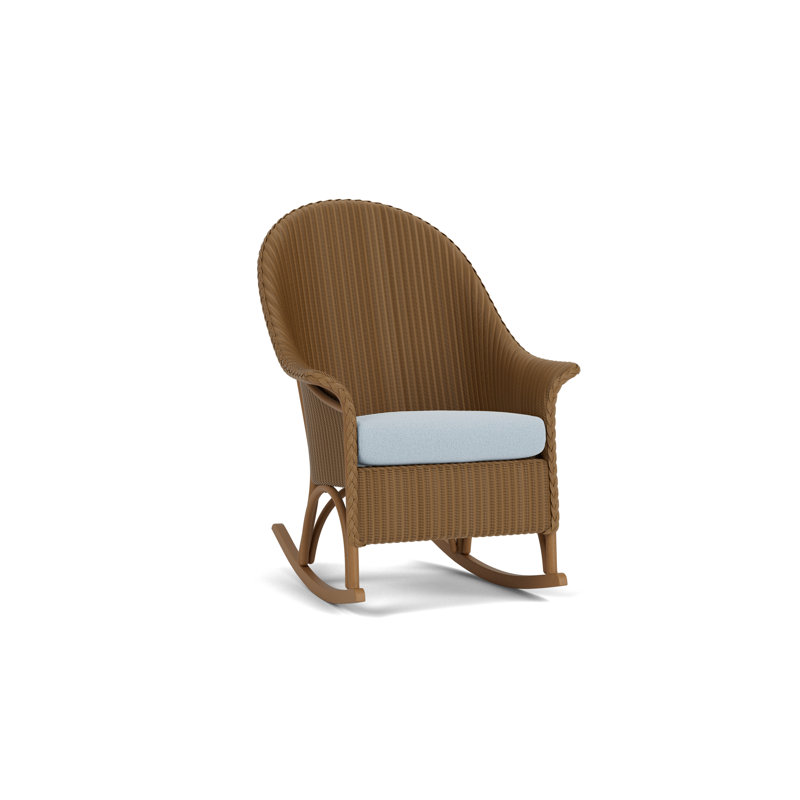 Loom Outdoor Rocker Chair, Canvas Natural, Linen