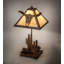 Lampe de table 21" pour le crâne de boeuf