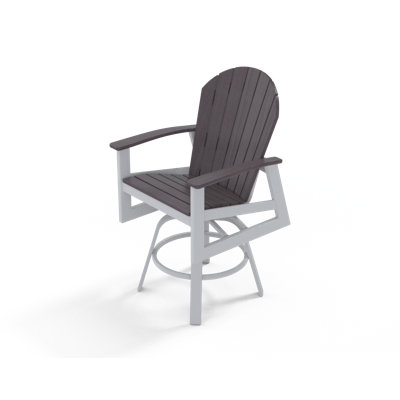 Newport Outdoor Swivel Bar Stool