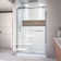 Encore 78.75" H Semi-frameless Sliding Shower Enclosure