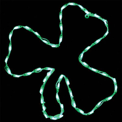 Shamrock Saint Patrick's Day LED Display (26")