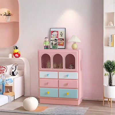 Spacious Cabinet with Glass Doors