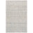 Wenee Abstract Hand Tufted Wool Cotton Geometric Rug in Dark Gray/Ivory-914007175