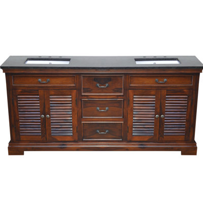 Ensemble de meuble-lavabo double 72 po Flannagan