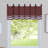 Pangkal Pinang Striped Tailored Kitchen Curtain-241559127-241559125