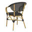 Chaise de patio empilable Yolanda