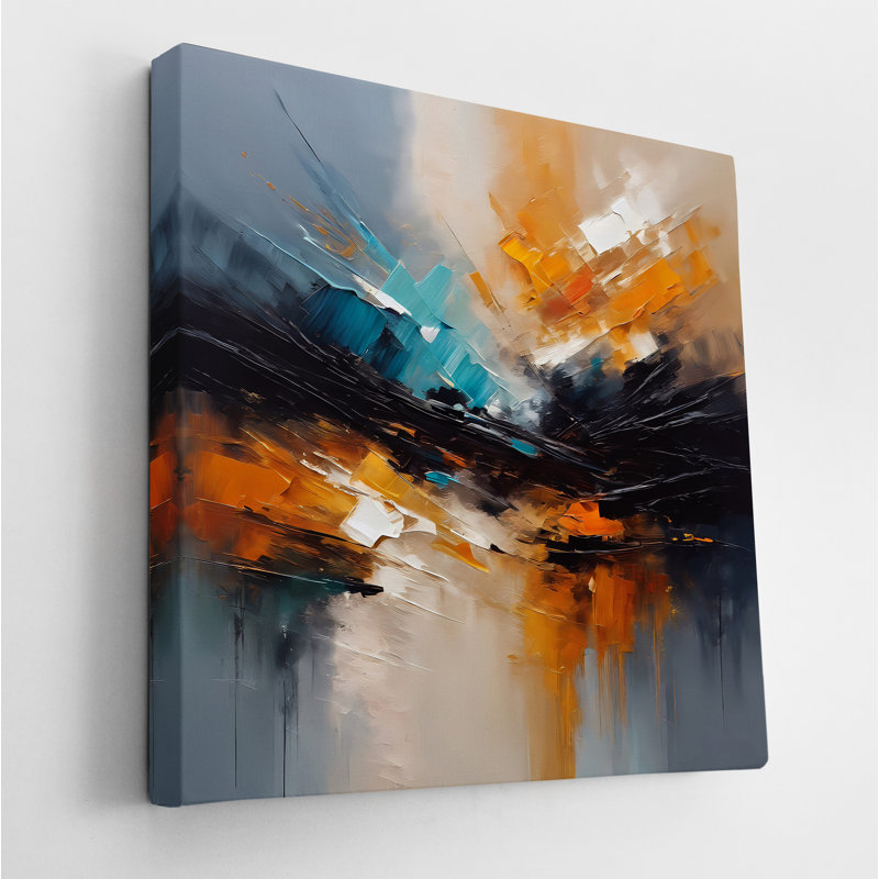 Chaos coloré, H 54 po x l 54 po