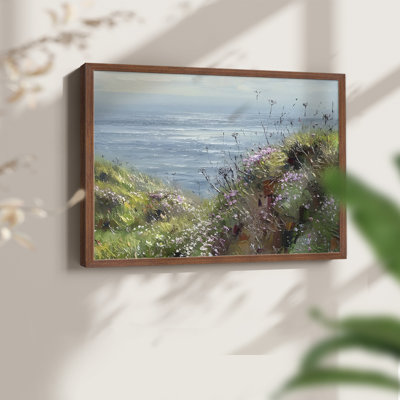 Paysages rétro-DLVI-reproduction encadrée