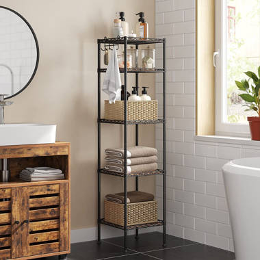 Hyeon Metal Freestanding Bathroom Shelves