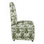 Chaise d'appoint rembourrée Colette avec roulettes-1534172662