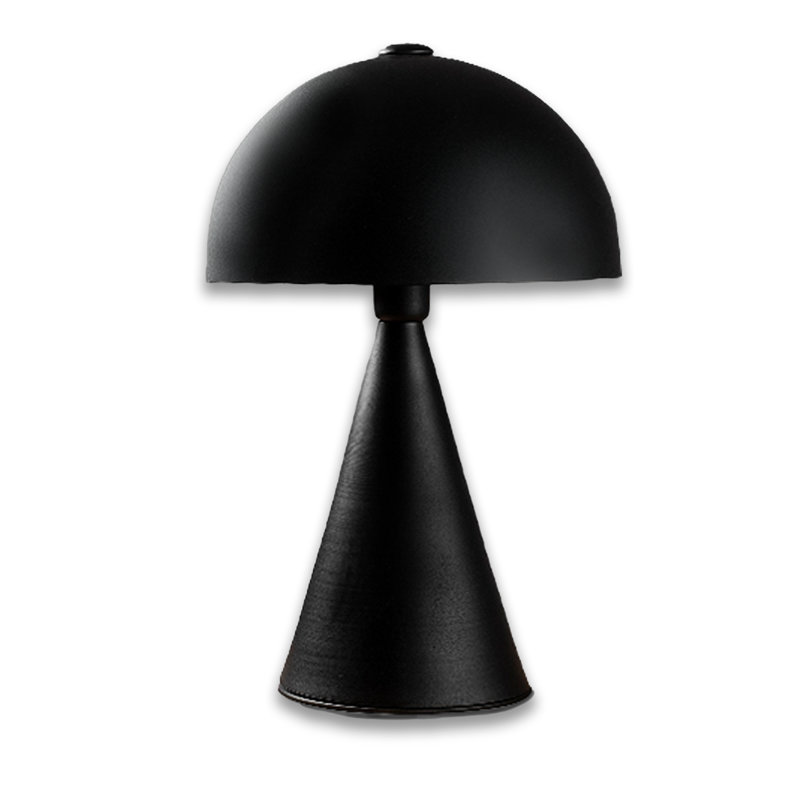 Lampe de table en métal, Noir, noir, noir, noir, Noir, noir, noir, noir