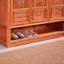 Armoire de rangement à chaussures en bois massif 30 paires