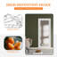 Portes coulissantes intérieures à panneau standard pré-finies avec dalle de porte noire standard 1 Lite (sans poignée ni cadre) 32 po x 80 po H-122296027