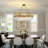 Jasya 8-Light 29.5" W Crystal and Metal Empire Chandelier-474807011
