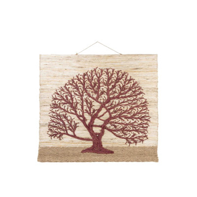 Jute Tree of Life Wall Hanging