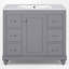 Ensemble de meuble-lavabo simple 36 po Debie-616286044