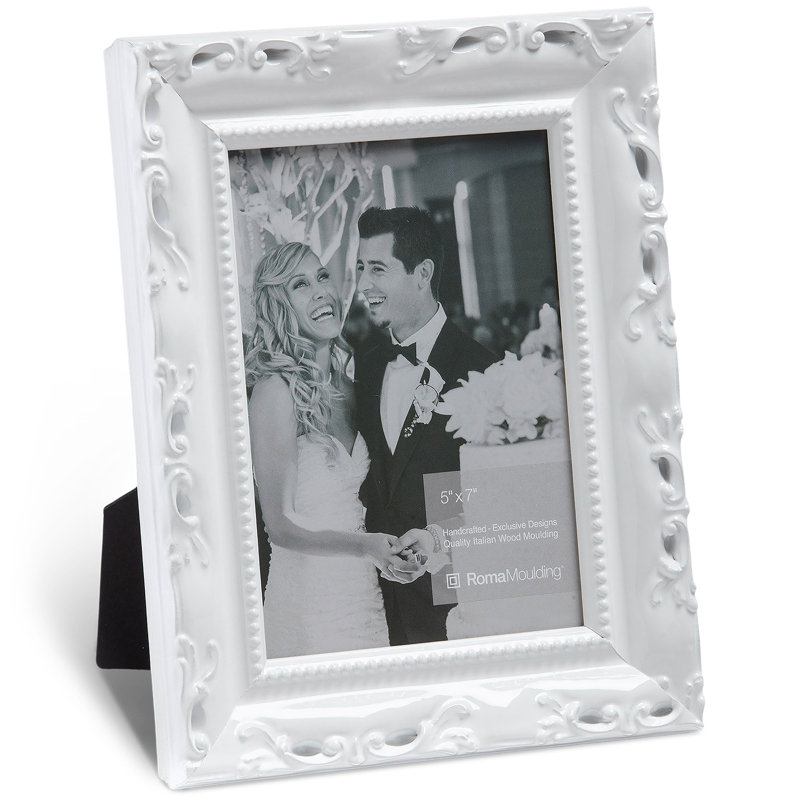 Cadre pour photo simple Lavo, 5 po x 5 po, Blanc