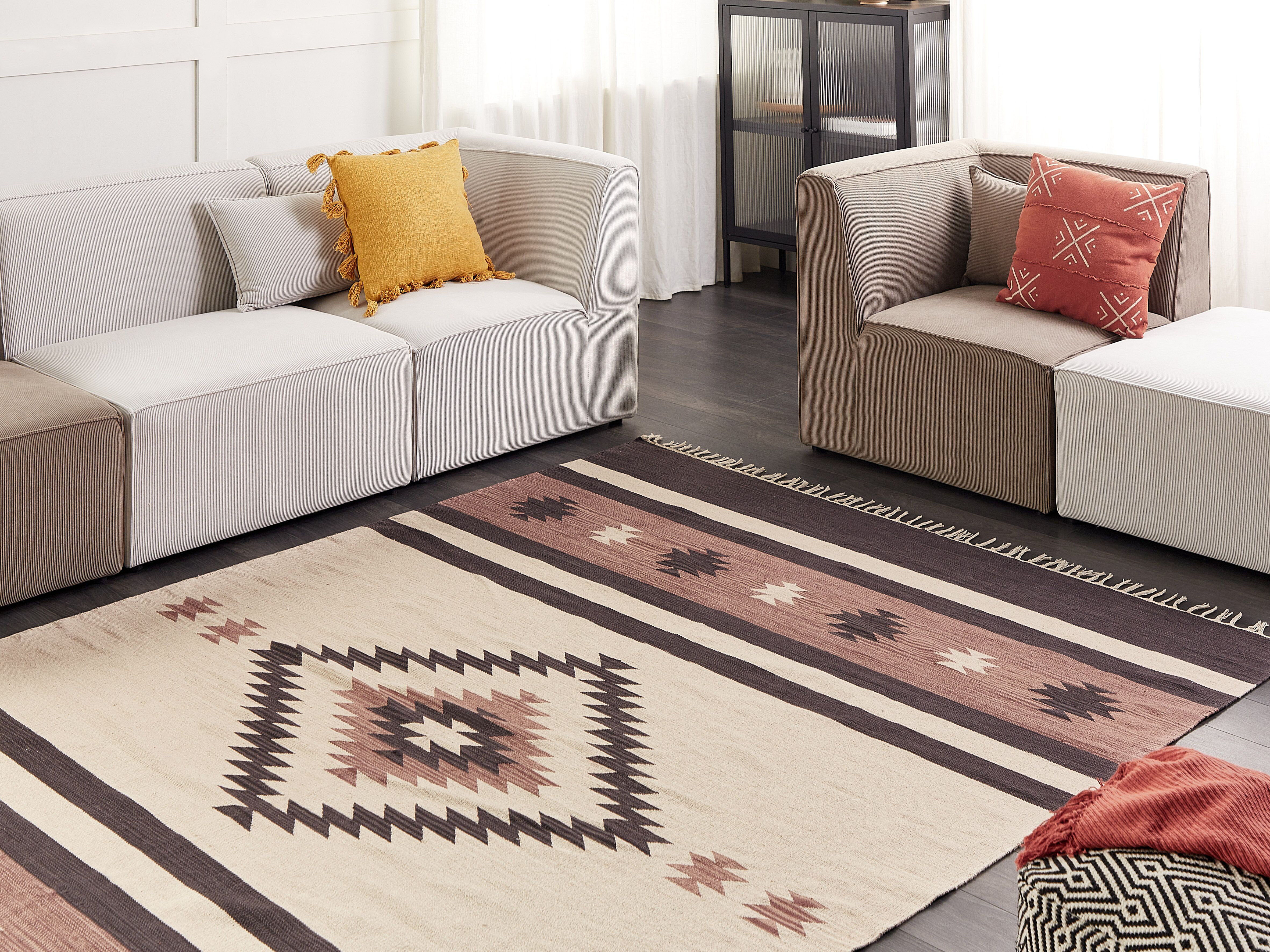 Natur Pur Soraya Moroccan Handmade Beige/Brown Area Rug | Wayfair.co.uk