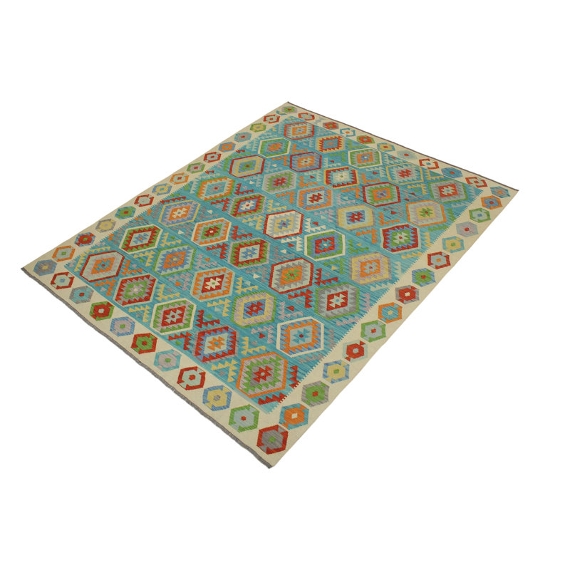 Kemori Wool Geometric Rug