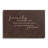 Family Forever Personalized Leather 12x18 Canvas