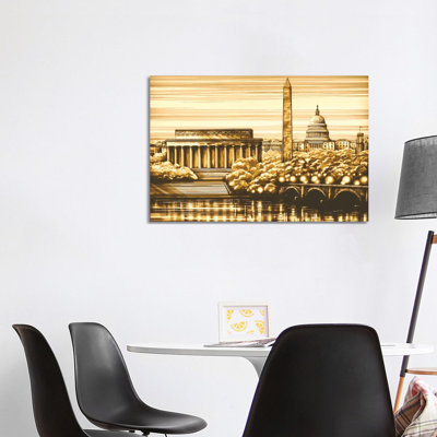 Washington 1 Piece Wall Art on Canvas