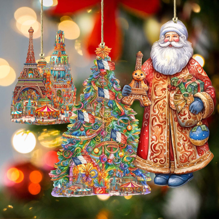 The Holiday Aisle® 10 H x 18.62 W x 13.5 D Christmas Ornament