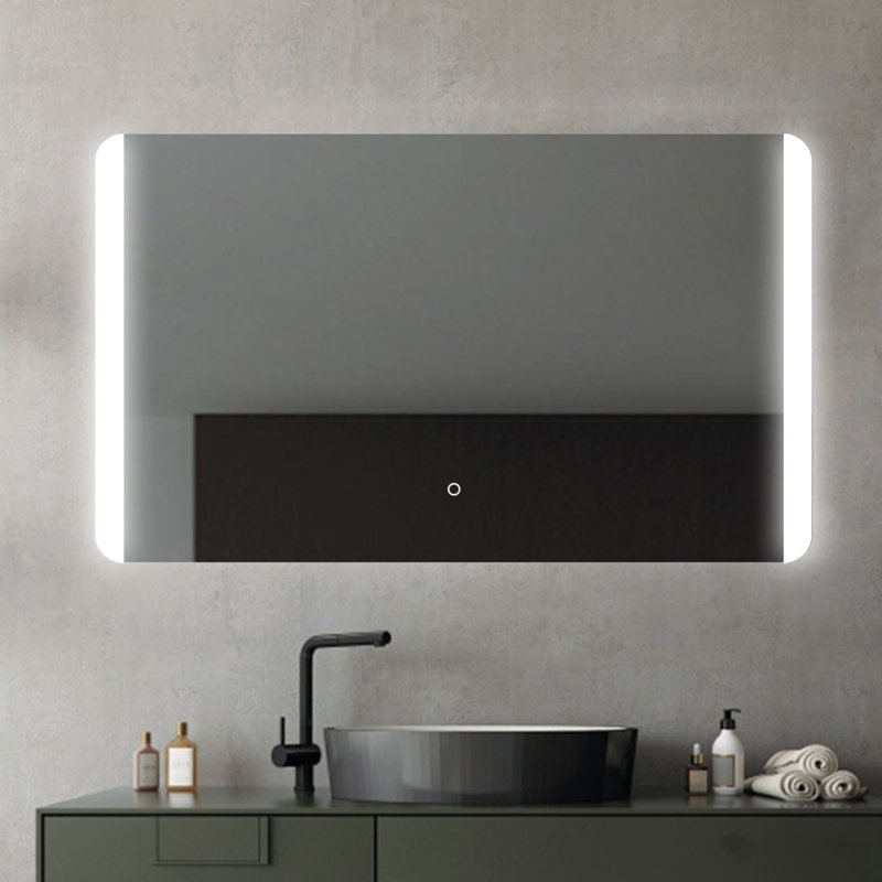 Backlit LED Bathroom Mirror, Waterproof and Explosion-Proof, 3 Color Temperature, UR Approved and LTL Professional Certified