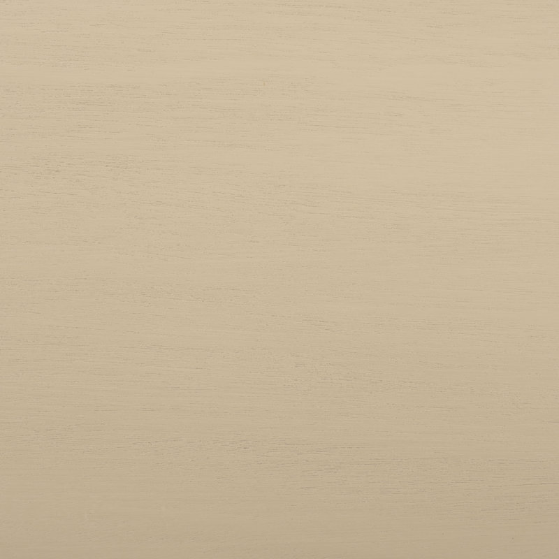 Banc de rangement en bois massif avec tiroirs Adayla, Sable