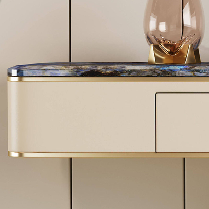Console luxueuse de style nordique, 39" H x 47.2" W x 13.8" D