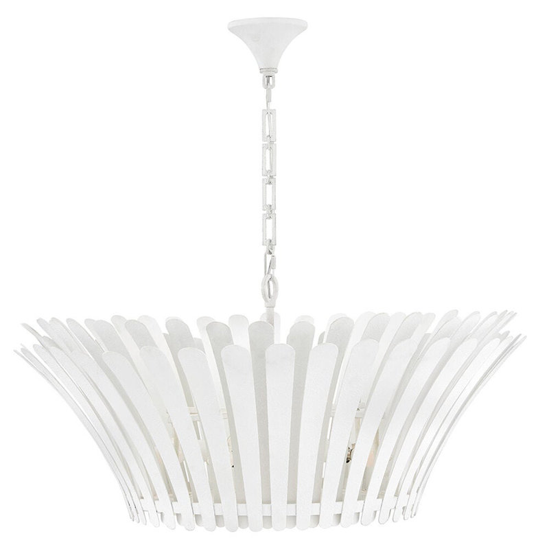 Hinkley Reina Chandelier, Textured Plaster
