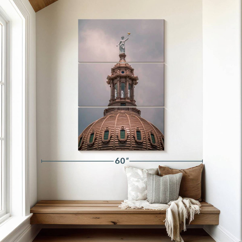 Nicci Austin Texas Capitol Dome, H 50 po x l 32 po