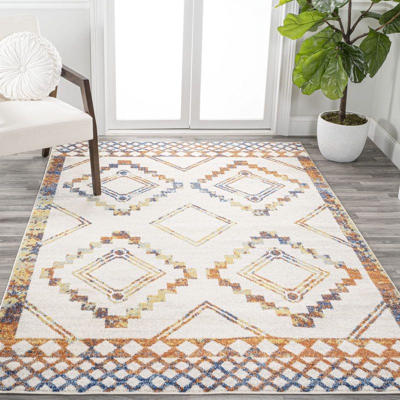 Tapis rectangulaire rectangulaire 8 x 10 avec envers antidérapant